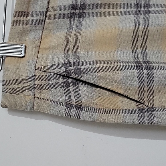 Checkered Cotton Trouser - Picture 3 of 8